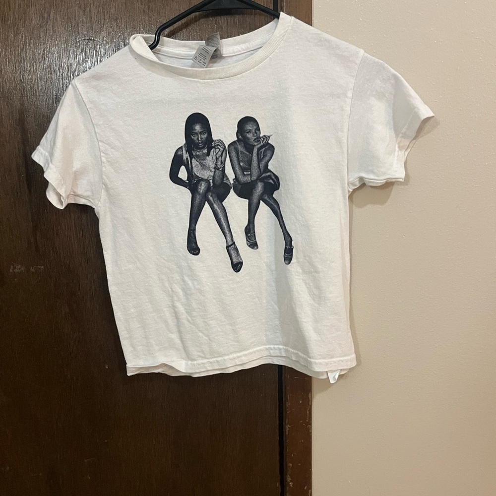 Gildan White Kids Tee with Graphic Design